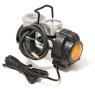 Компресор поршневий автомобільний з ліхтарем F-2014125 "FORSAGE" (35л/хв, 15А) 12V"