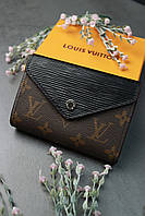 Жіночий гаманець Louis Vuitton коричневий LUX якість із фірмовою коробкою