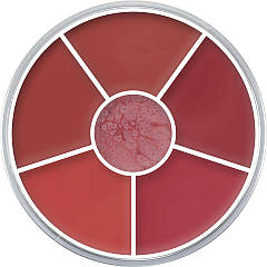 Палетка помад у колі LIP ROUGE WHEEL, 6 відтінків