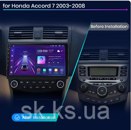 Junsun 4G Android магнітолу для Honda Accord 7 2003 2004 2005 2006 2007 wifi