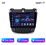 Junsun 4G Android магнітолу для Honda Accord 7 2003 2004 2005 2006 2007 wifi, фото 2