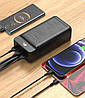 Портативний Power Bank XO-PR159 60000 mAh зовнішній акумулятор повербанк для смартфона швидка зарядка ліхтарик, фото 8
