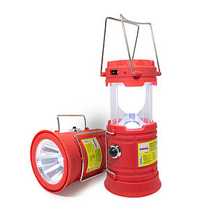 Ліхтар-трансформер світлодіодний акумуляторний (торц. світло: 1LED/50LUM; бок. світло: 6LED/30LUM; з