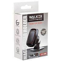 Автотримач для телефону магнітний WALKER CX-008 black