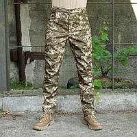 Тактические штаны Softshell Tactic, зимние армейские штаны, водонепроницаемые софт шел, (Пиксель).