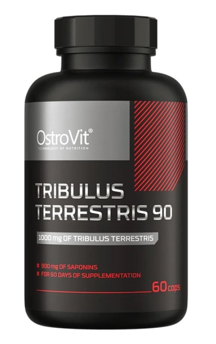 Бустер тестостерона Tribulus Terrestris 90 OstroVit 60 капсул, фото 1