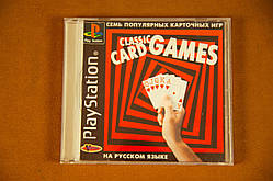 Диск для Playstation (Для чіпованих приставок), гра Classic Card Games