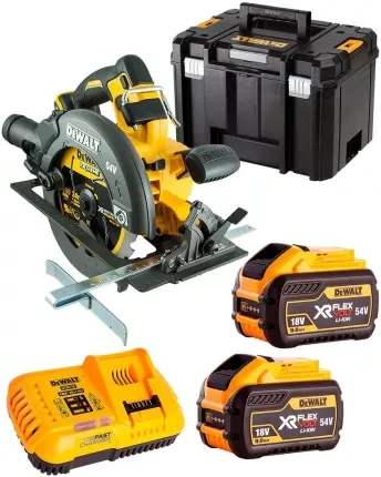 Пила Dewalt Brushless Xr Flexvolt Saw 2 батареї 18V/54V/9.0Ah Dcs578X2Qw, фото 1