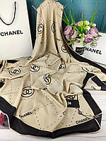 Шелковый платок Chanel Шанель