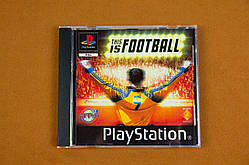 Диск Playstation 1 - This is FOOTBALL