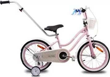 Дитячий велосипед для дівчинки Sun Baby 14 дюймів Рожевий