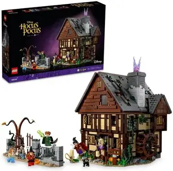 Конструктор LEGO Фокус-покус Disney: Котедж сестер Сандерсон 21341