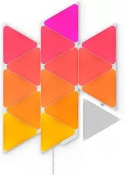 Розумна система освітлення Nanoleaf Shapes Triangles 15 панелей (NL47-6002TW-15PK)