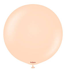 Повітряна кулька (45 см) 1 шт, Туреччина, колір - тілесний (пастель)