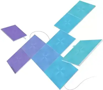 Розумна система освітлення Nanoleaf Canvas Smarter Kit - 9 шт. (NL29-0002SW-9PK)