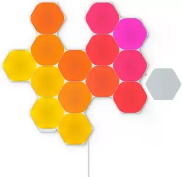 Розумна система освітлення Nanoleaf Shapes Hexagons 15 панелей (NL42-6002HX-15PK)