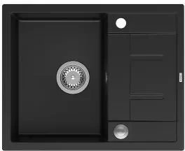 Мийка кухонна Quadron Morgan 116 Pure Carbon Matt Black/Steel HB8210U7BSP2O, фото 1