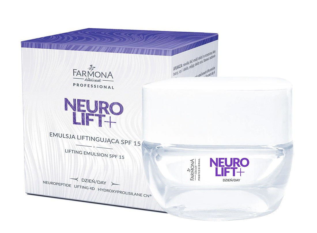 Ліфтінг емульсія для обличчя SPF 15 Farmona Neuro Lift+ Lifting Emulsion SPF 15