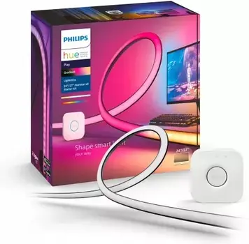 Комплект сигналізації PHILIPS HUE Play gradient PC 3x 24-27 + міст (929003498702)