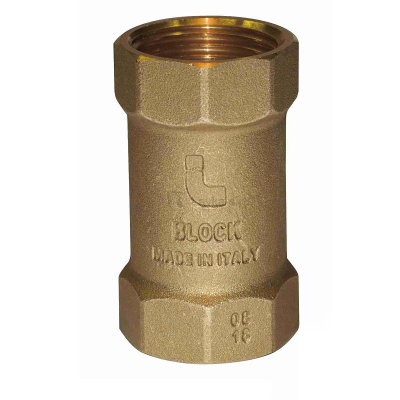 Латунний зворотній клапан Itap BLOCK Італія 1/2"