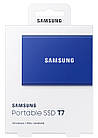 Зовнішній SSD накопичувач 2.5" USB 1TB Samsung T7 Indigo Blue (MU-PC1T0H/WW), фото 4
