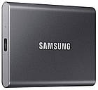 Зовнішній SSD накопичувач 2.5" USB 1TB Samsung T7 Titan Gray (MU-PC1T0T/WW), фото 3