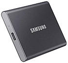 Зовнішній SSD накопичувач 2.5" USB 1TB Samsung T7 Titan Gray (MU-PC1T0T/WW), фото 5