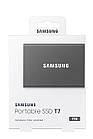 Зовнішній SSD накопичувач 2.5" USB 1TB Samsung T7 Titan Gray (MU-PC1T0T/WW), фото 9
