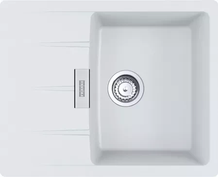 Мийка кухонна Franke Centro Cng 611-62 Fragranit+ Polar White (1140633083), фото 1