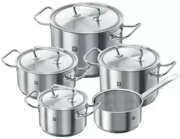 Набір каструль і сковорідок Zwilling Twin Classic, 5 предметів. (409010010)