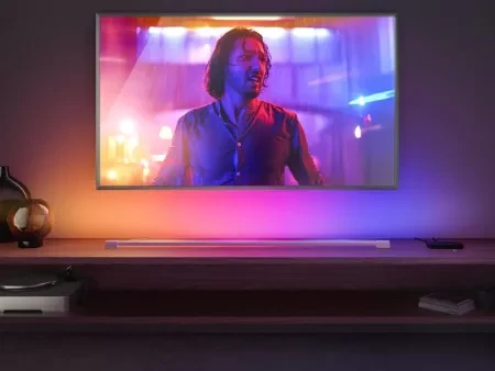 Розумний торшер PHILIPS HUE White and color ambiance Play LED tube gradient L білий - фото 2 - id-p1989810013