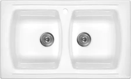 Мийка кухонна Deante Lusitano white ZCL_620N, фото 1
