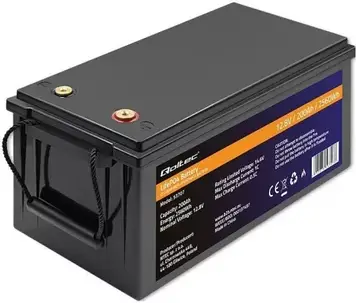 Акумулятор Qoltec Lifepo4 128V 200Ah 2560Wh Bms
