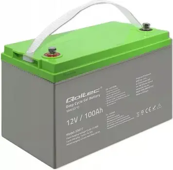 Акумулятор Qoltec Deep Cycle 12V 100Ah (53077)