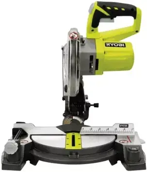 Акумуляторна торцювальна пилка Ryobi ONE+ (EMS190DCL)