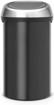 Кошик для сміття Brabantia Touch Bin 60л чорний 402548
