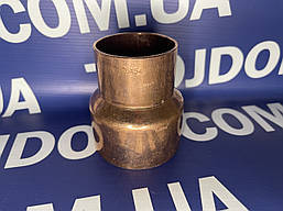 Муфта (перехідник) мідна під пайку Ø76*54mm