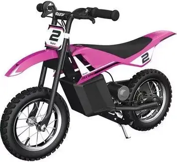 Електромотоцикл дитячій Razor Mx125 Dirt рожевий