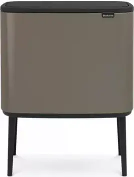 Відро для сміття Brabantia Brabantia Bo Touch Bin Brown-Чорний 3X11 L