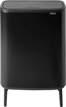 Відро для сміття Brabantia Bo Touch Bin Hi Waste Bin 60 л, матовий чорний (130229)