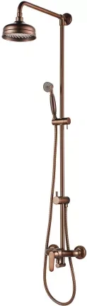 Накладна душова система Omnires Art Deco AD5144 ORB антична мідь