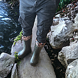 Зимові чоловічі чоботи з вкладнем утеплювачем. Рибальські чоботи в стилі Norfin 41 - 46, фото 6