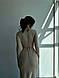 Стильное приталенное женское платье макси с корсетными элементами рубчик мустанг с завязками на спине 42-46, фото 8