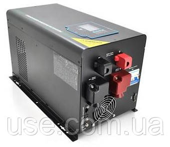 Автономний гібридний інвертор 6000W, 48 Вольт, В, V, 6 кВт, kW, контролер MPPT, чиста синусоїда, гібридне ДБЖ