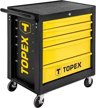 Візок для інструменту TOPEX 5 ящиків 82.5x68x46 см (79R501)