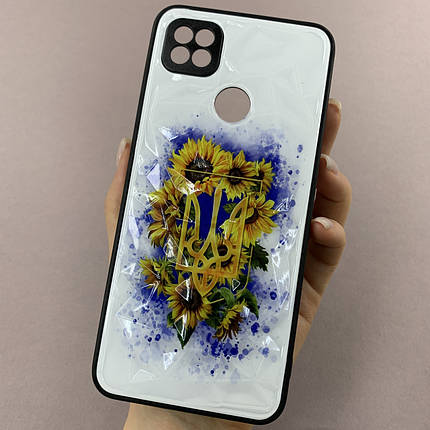 Чохол для Xiaomi Redmi 9С патріотичний чохол з гербом на телефон сяомі редмі 9с білий f8e, фото 1