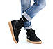 Зимові Чоловічі Кросівки Nike Air Force 1 Winter Black Brown (Хутро) 40-41-42-43-44-45, фото 5