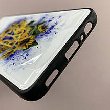 Чохол для Samsung Galaxy A22 патріотичний чохол з гербом на телефон самсунг а22 білий f8e, фото 5