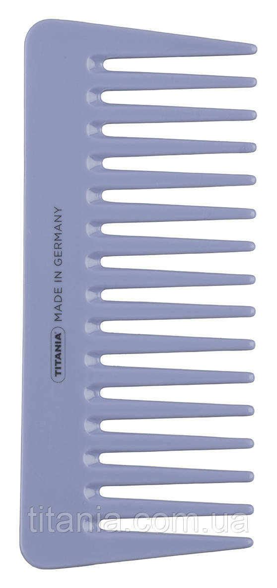 Гребінець-гребінець для довгого густого волосся TITANIA art.1813/6 Блакитний, фото 1