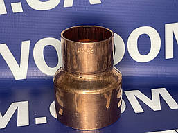 Муфта (перехідник) мідна під пайку Ø64*42mm